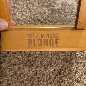 Guinness Blonde menu frame